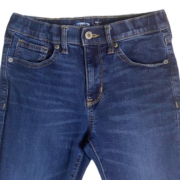 Old Navy Kids Dark Blue Jeans - Picture 2 of 9